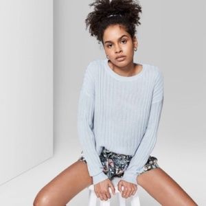 Wild Fable Light Knit Sweater Sz M